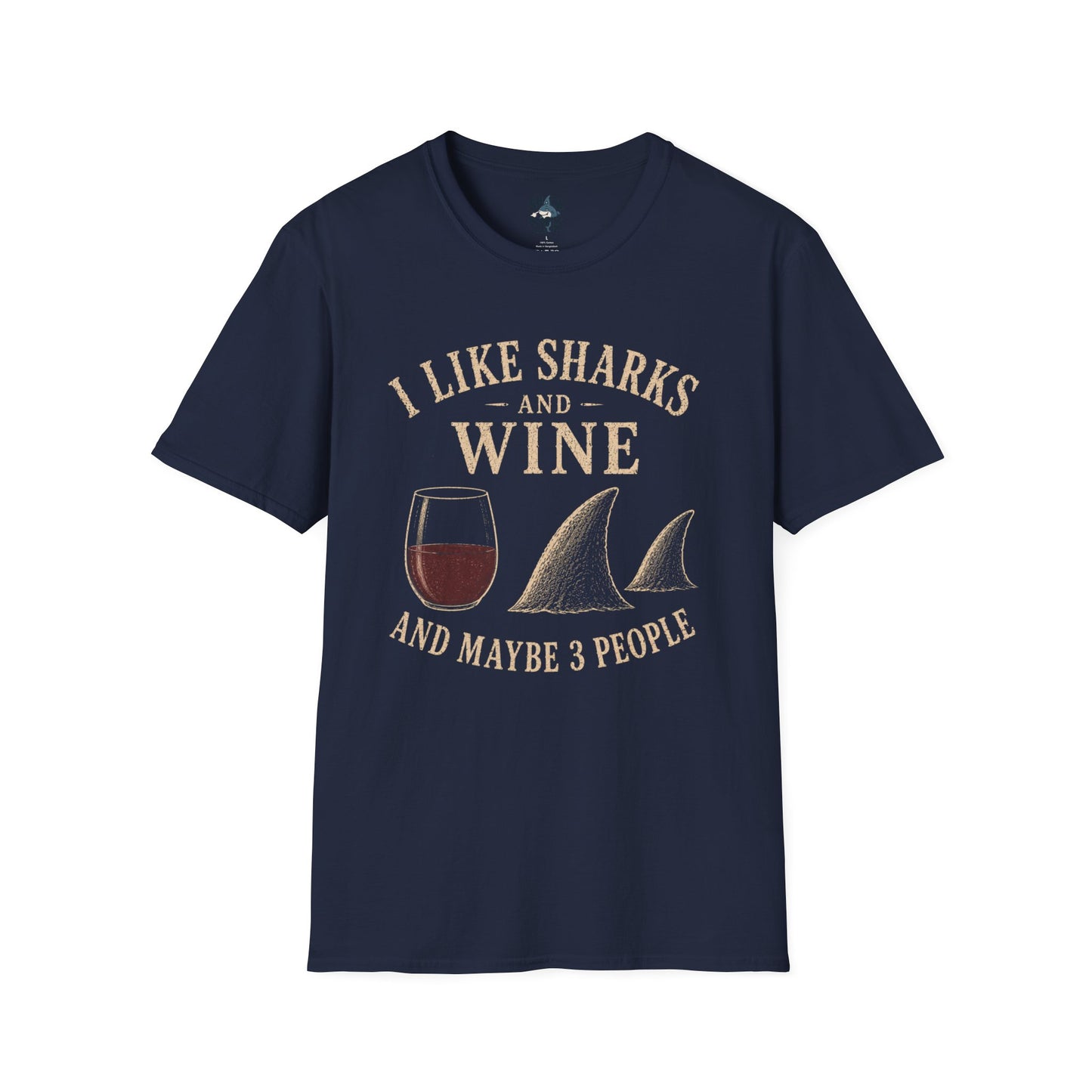 I Like Sharks and Wine T-Shirt