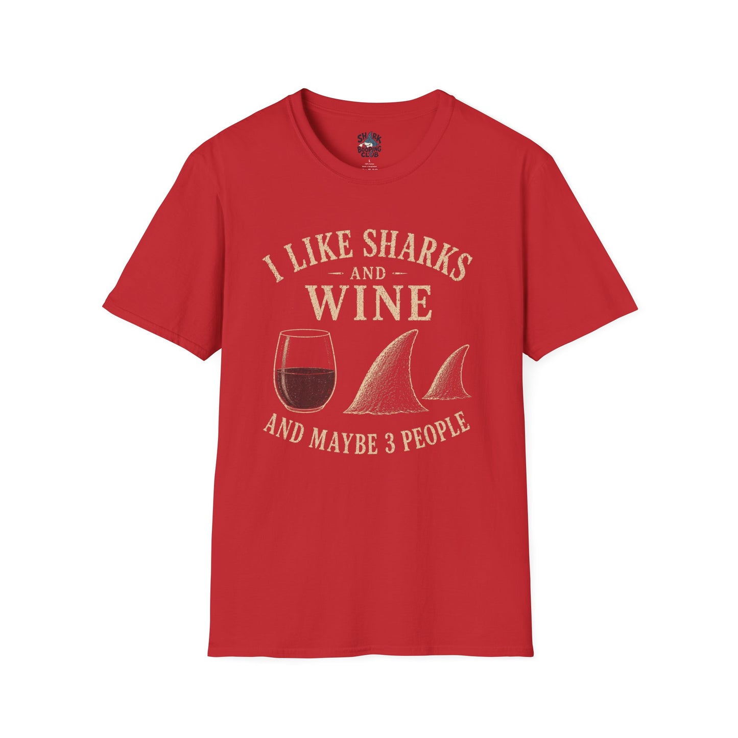 I Like Sharks and Wine T-Shirt